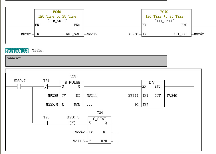 PCS7程序中加一个定时程序
