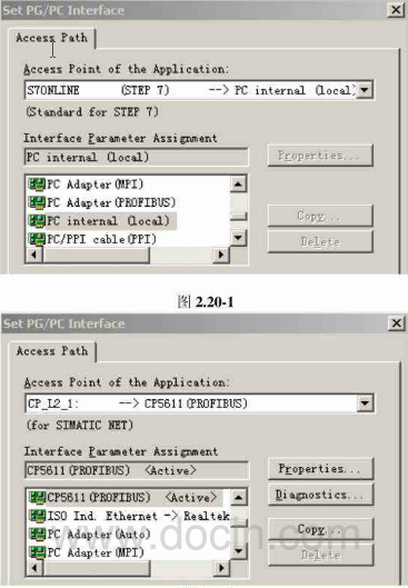 关于STEP7的PG/PC问题
