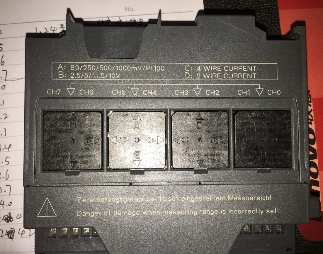 S7-300模拟量输入无参数