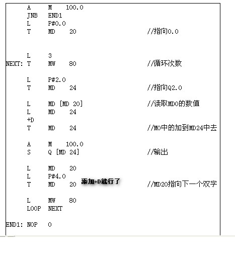 300的循环指令为啥会这样