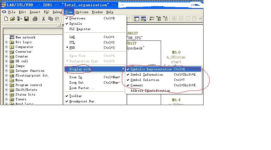 S7-300 FC块中调用DB块寄存器点位显示的问题？