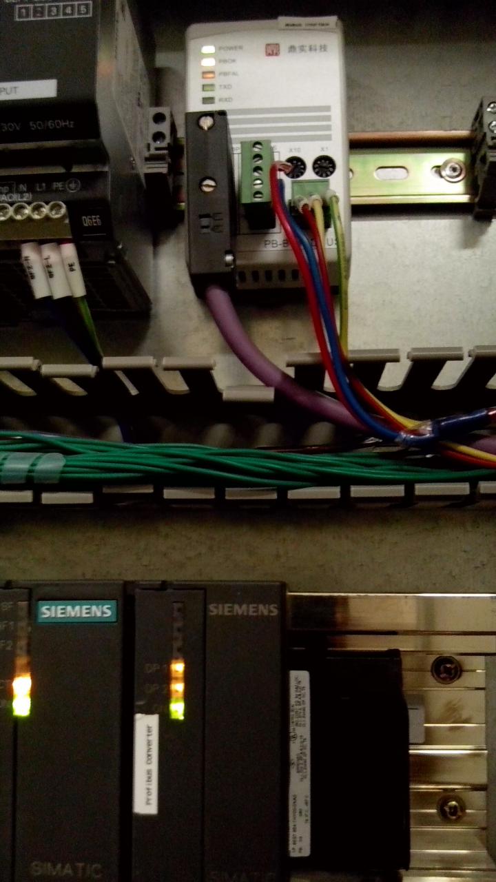 400H系统利用Y-Link连接鼎实PB-B-Modbus模块，有发送没有接收。