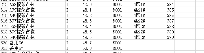 104个接近开关检测信号