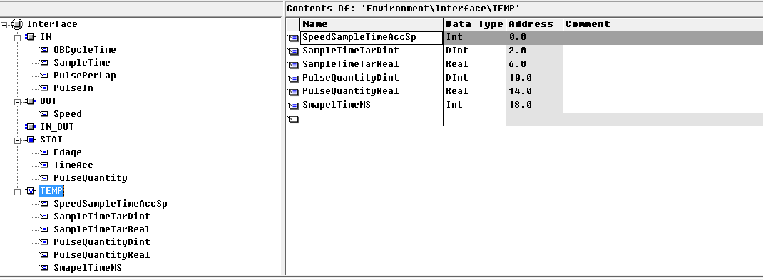 求助一个S7-300纯梯形图的计算转速的例子