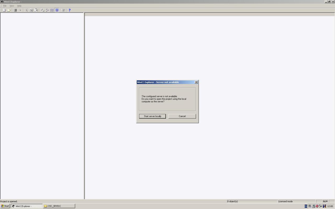 WINCC V7.0 SP3打不开项目
