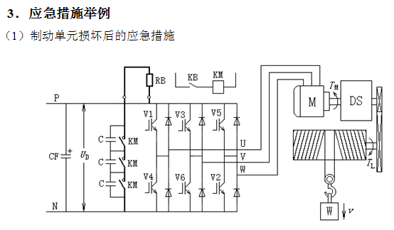 关于变频器制动单元损坏的问题？