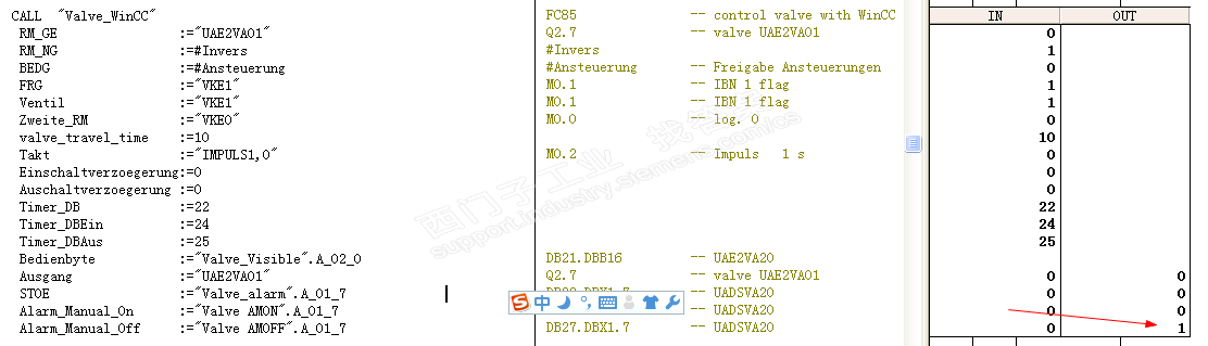 求助写阀门问题