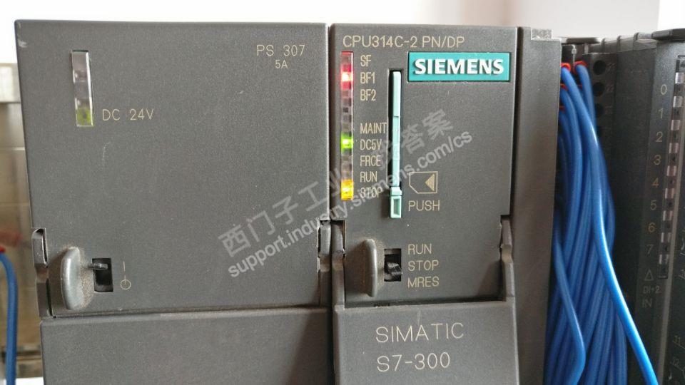 CPU 314C-2 PN/DP 无法下载