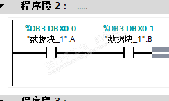 博图V14数据块里的偏移量地址怎么显示，在属性栏去掉“优化块的访问”也不显示？