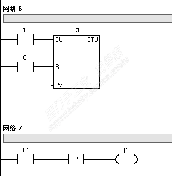 关于PLC扫描计数器CTU顺序
