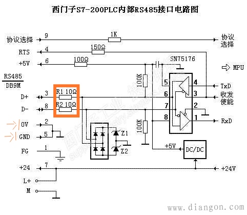 S7-200 226 CN通讯口port0坏了，哪位高手指点一下