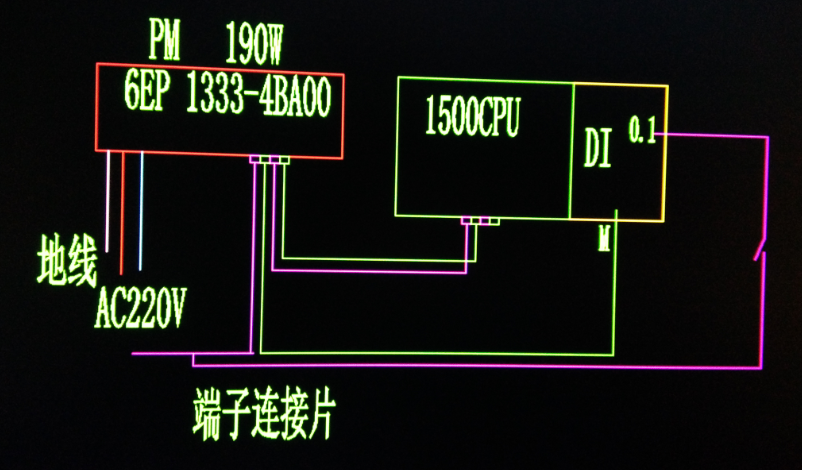1500PLC电源线接法