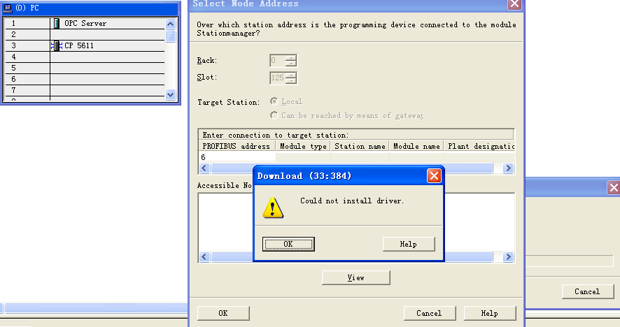 cp5611中simatic net