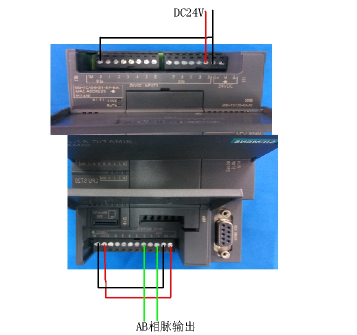 s7-200 smart st20 AB相脉冲输出