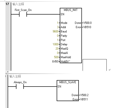 SMART200plc  MODBUS通信为啥能写却读不了
