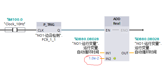 S7-1200 时钟存储器同样用法确不同结果
