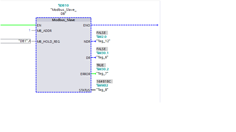 s7-1200 modbus rtu从站通信的MB_HOLD_REG指针数据块