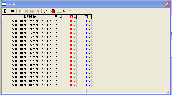 wincc中online Table Control