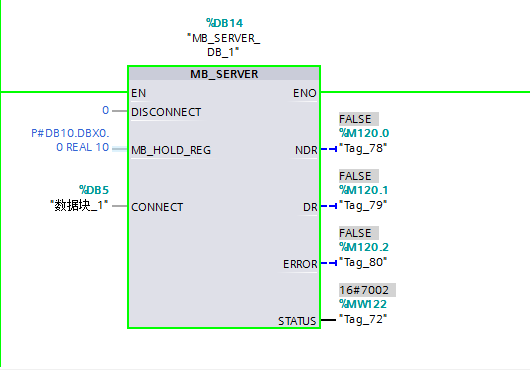 S71500 MODBUS SERVER