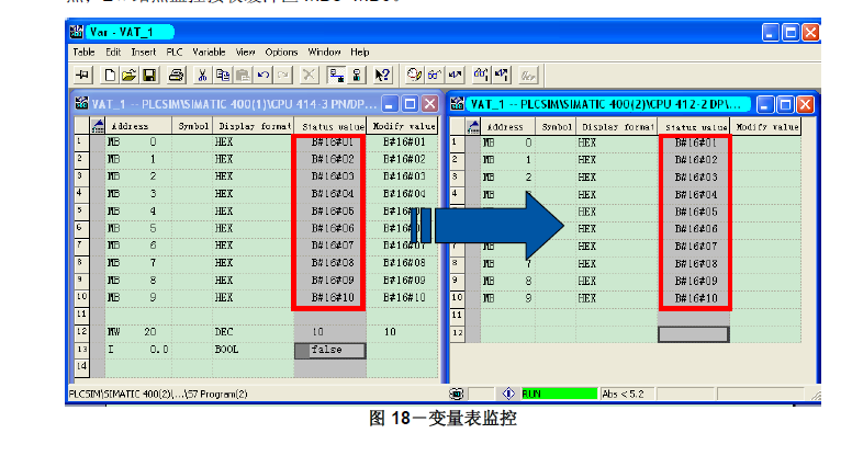 plcsim仿真s7-400之间的s7通讯