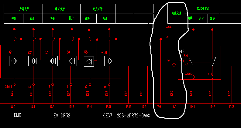 定位完成信号PLC没有输入