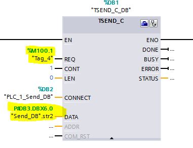 s7-1200 用TSEND_C指令与PC通讯,多次发送不同字符的问题