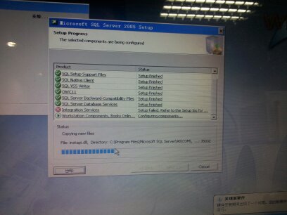SQL Standard Database Services安装程序不能完成安装