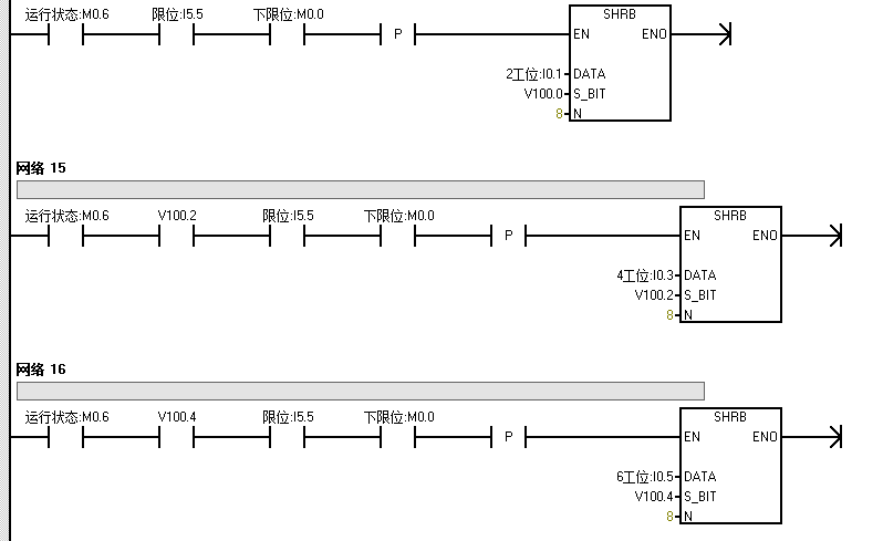 s7-200状态移位问题