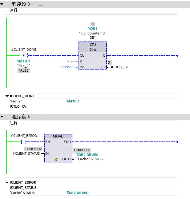 S7-1200 Modbus TCP（MB_CLIENT）通讯问题