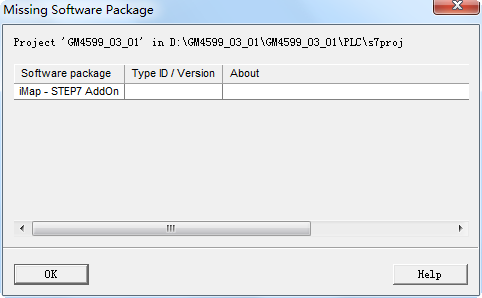 step7打开程序提示缺少iMAP step7 AddOn