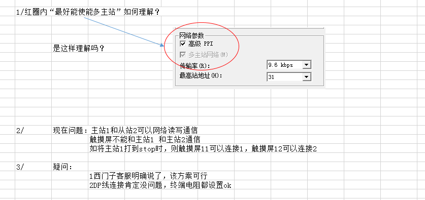 西门子200多主通信的图片式说明