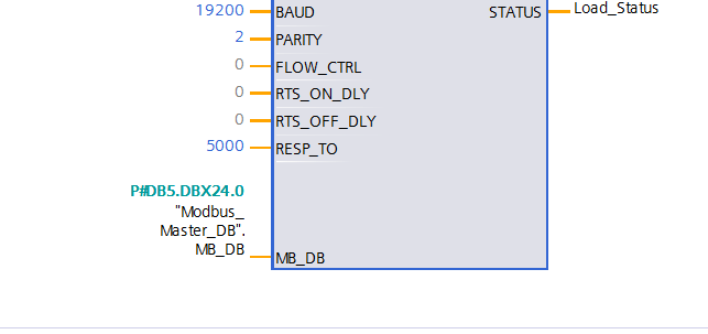 1200PLC Modbus通信
