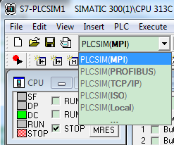 PLCSIM为什么只能使用MPI?