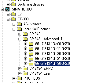 CP343-1型号及组态问题