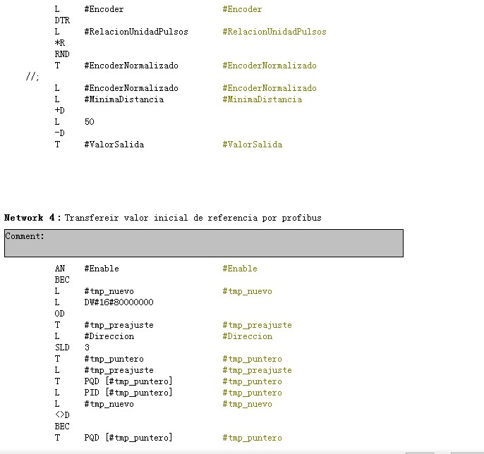 encoder  DP通讯的程序求解
