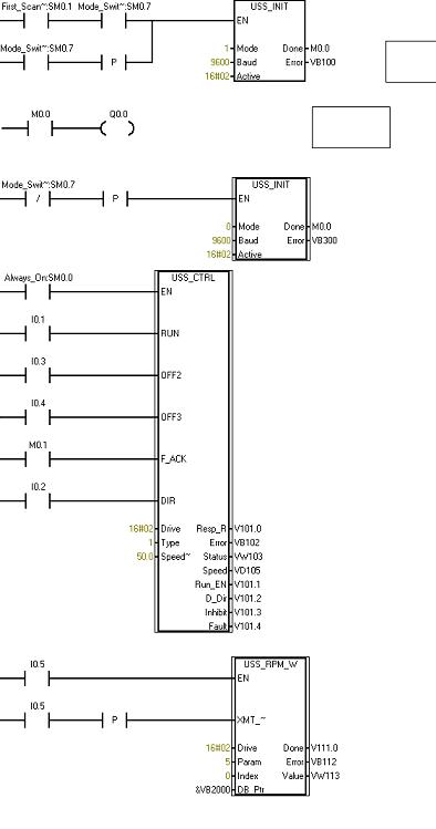 关于200跟变频器440的uss通不上的问题，重新提一下，