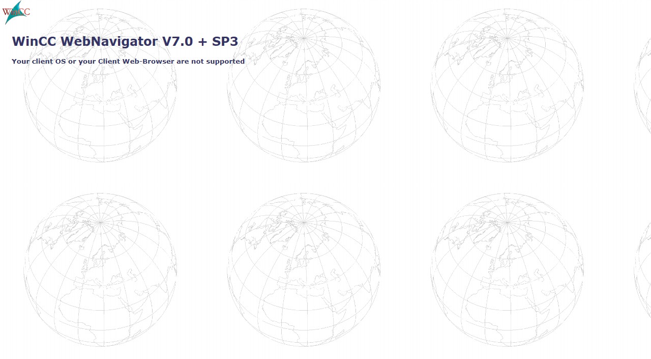 通过IE访问WINCC发布的画面无法显示
