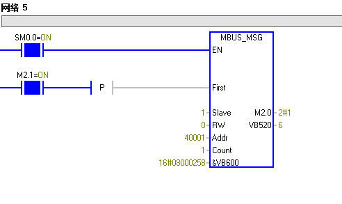 西门子200自由口MODBUS