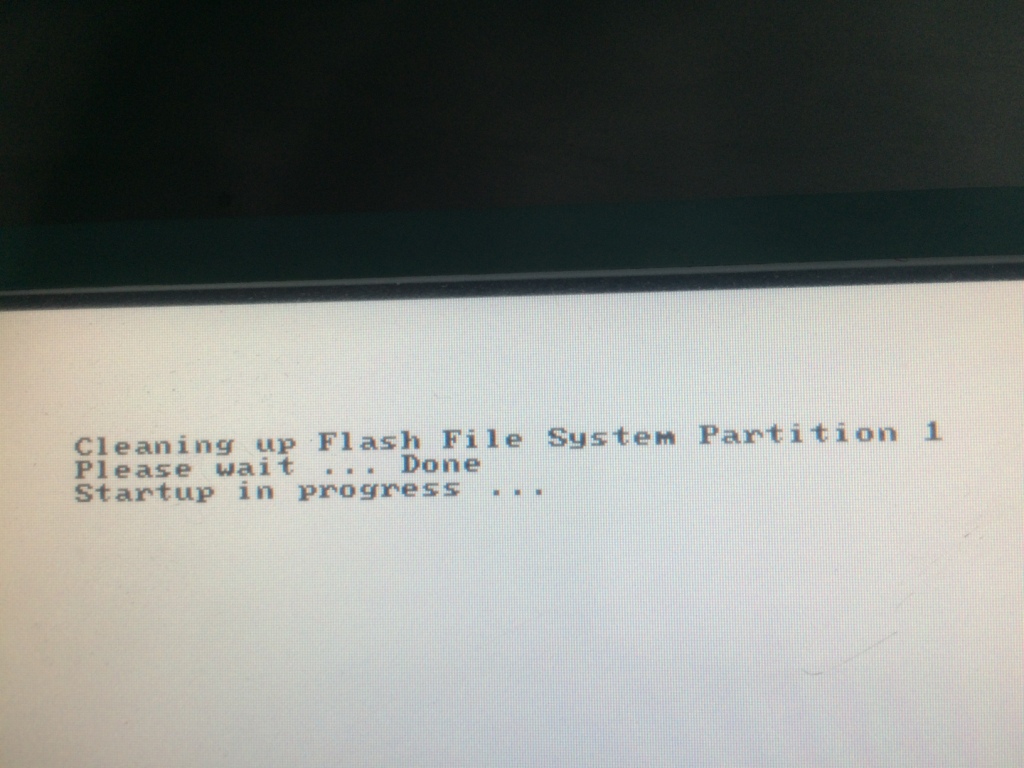 Siemens Touch MP377 15"一直在启动无法进入系统