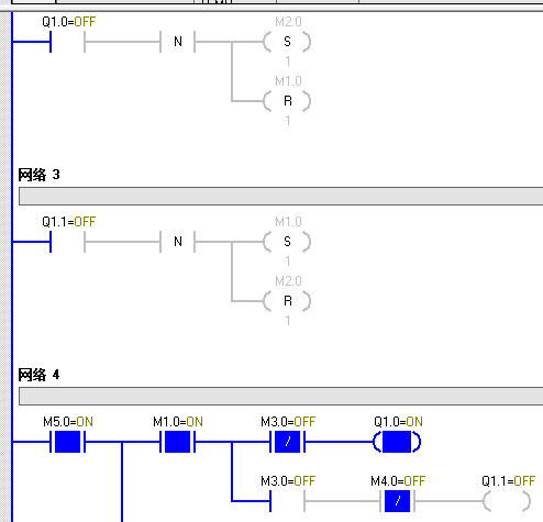 同一个点为什么上一行和下一行状态不一致了？