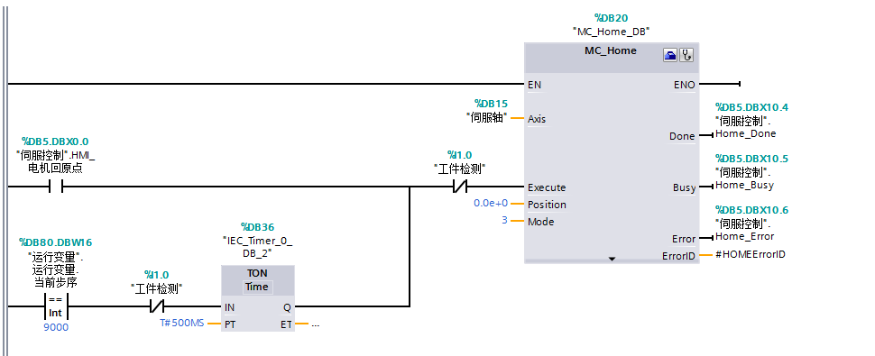 关于s7-1200里的简单的伺服运动控制