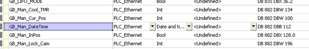 wincc flexible报错:190012 Tag GB_Man_DateTime:conversion error