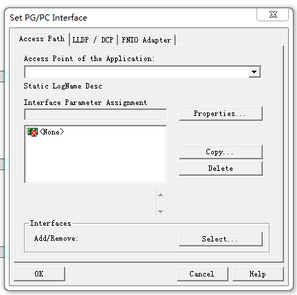Step7 Micro/Win 4.0 SP9 的PG/PC接口设置里没有访问点