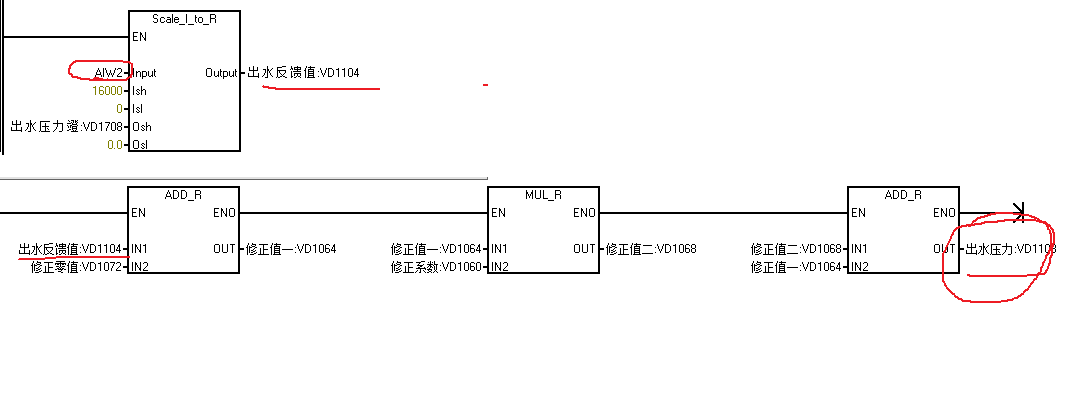 s7200  模拟量采集 修正