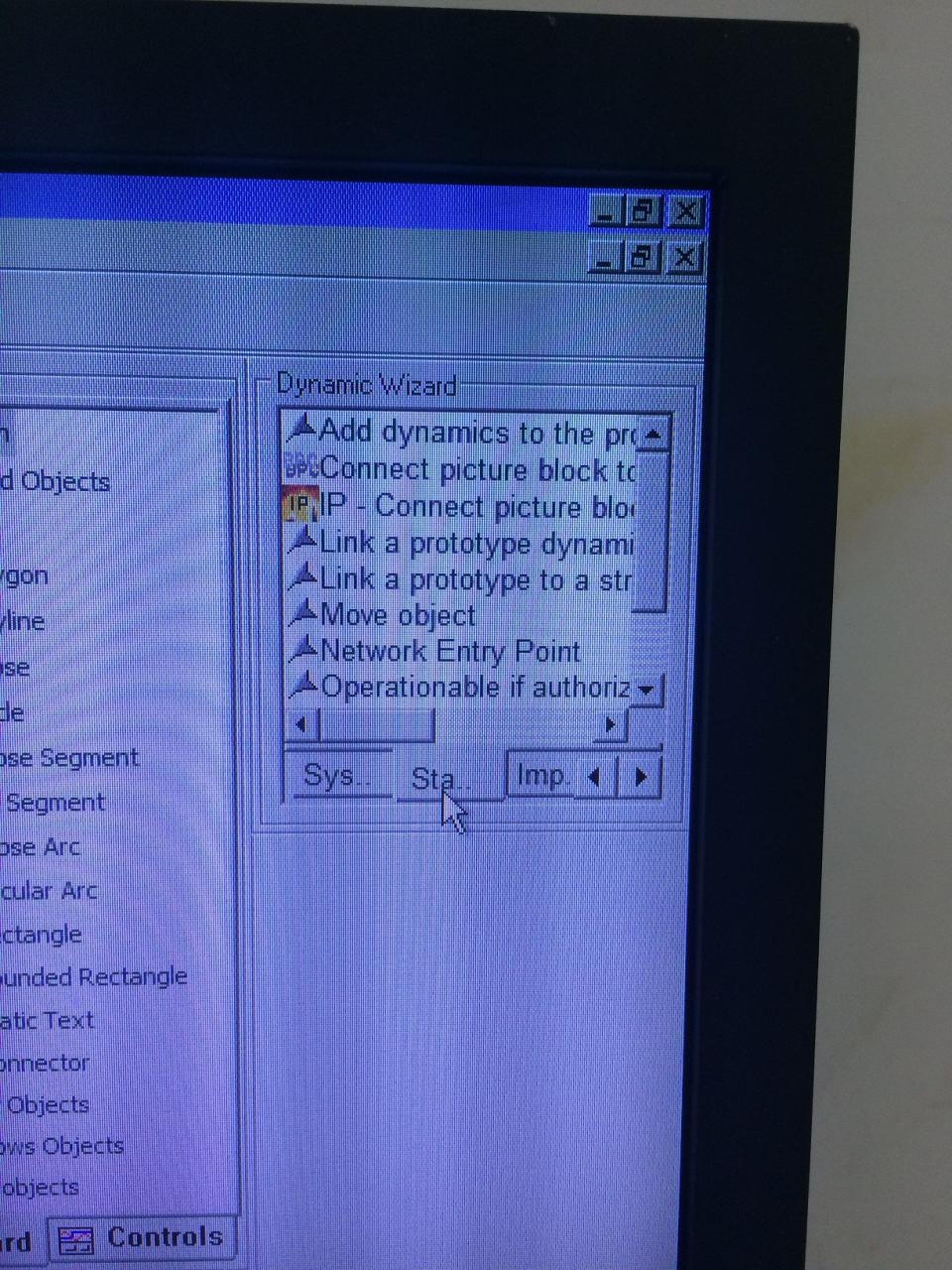 WINCC connect picture block to tag