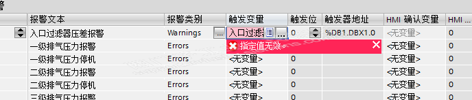 WinCC Flexible 变量与报警量
