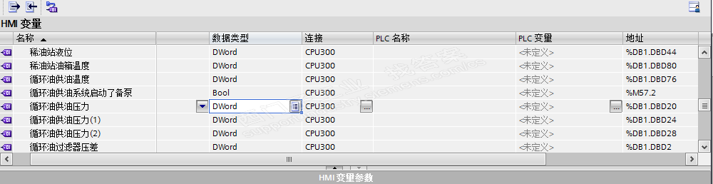 WinCC Flexible 变量与报警量
