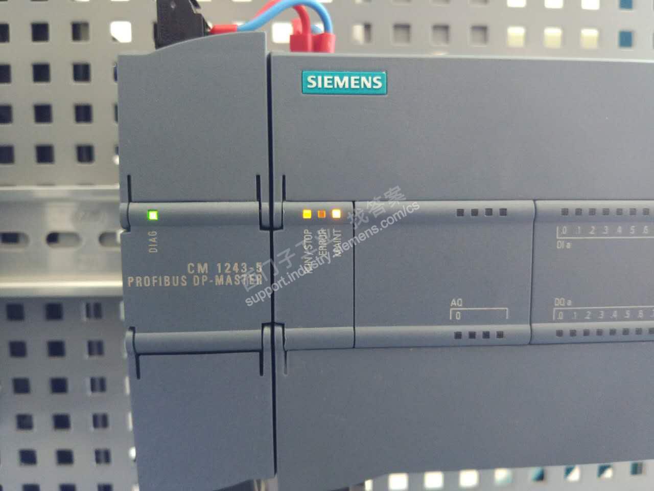 S7-1200 MAINT灯闪烁需要维护