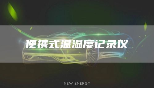 便携式温湿度记录仪