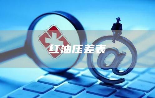 红油压差表